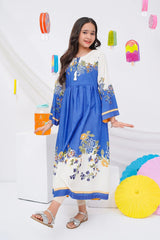 Ochre Clothing Stitched 1 Piece Western Kids Dress-OCH-DPPLD-10