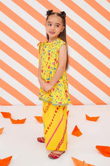 Ochre Clothing Stitched 2 Piece Digital Printed Cotton Lawn Kids Suit-OCH-CLDP2-1Y-24