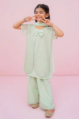 Ochre Clothing Stitched 3 Piece Chiffon Formals Kids Suit-OCH-CE3PS-1Y-176320127230562