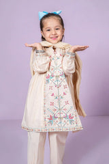 Ochre Clothing Stitched 3 Piece Cotton Emb Kids Suit-OCH-CE3PS-1Y-176320127230539