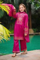 Ochre Clothing Cotton Printed 3 Pc Suit