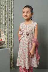 Swiss Lawn Digital Printed 3 Pc Suit - Wear Ochre