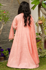 Best Viscose Jacquard Hand Adda Work 3 Pc Suit - Wear Ochre -