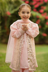 Ochre Clothing Sequence Net 3 Pc Suit Collection'2025-INSHD-08