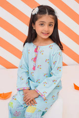 Ochre Clothing Stitched 2 Piece Digital Printed Cotton Lawn Kids Suit-OCH-CLDP2-1Y-19