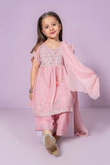 Ochre Clothing Stitched 3 Piece Chiffon Formals Kids Suit-OCH-CE3PS-1Y-176320127230532