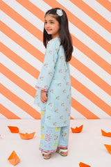 Ochre Clothing Stitched 2 Piece Digital Printed Cotton Lawn Kids Suit-OCH-CLDP2-1Y-19