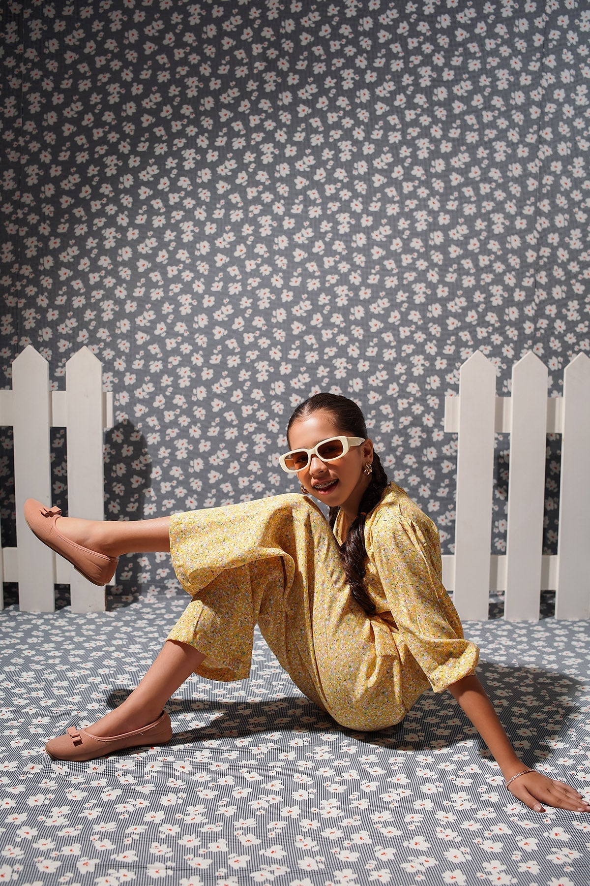 Georgette Printed Co-ords - Wear Ochre