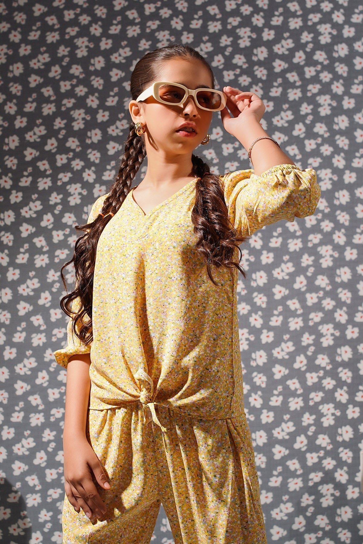 Georgette Printed Co-ords - Wear Ochre