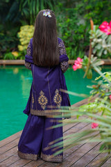 Ochre Clothing Cotton Printed 3 Pc Suit