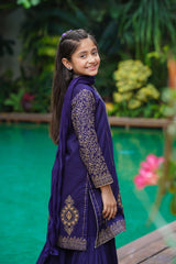 Ochre Clothing Cotton Printed 3 Pc Suit