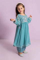 Ochre Clothing Stitched 3 Piece Chiffon Formals Kids Suit-OCH-CE3PS-1Y-176320127230535