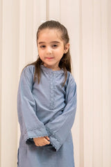 Ochre Clothing Kids Toddlers Festive-Broshia Cotton 2 Pc Suit-INSC-06