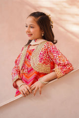 Ochre Clothing Toddlers Eastern Swiss Lawn Digital Printed 3 Pc Suit