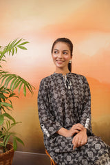 Swiss Lawn Printed 2 Pc Suit - Wear Ochre