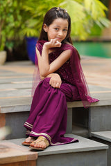 Ochre Clothing Toddlers Eastern Sequence Net 3 Pc Suit