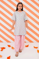 Ochre Clothing Stitched 2 Piece Digital Printed Cotton Lawn Kids Suit-OCH-CLDP2-11