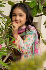 Best Poly Lawn Digital Printed 3 Pc Suit - Wear Ochre -