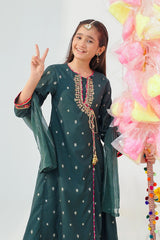 Ochre Clothing Stitched 3 Piece Cotton Jacquard Collection'2025-MHD-15