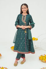 Ochre Clothing Stitched 3 Piece Cotton Jacquard Collection'2025-MHD-15