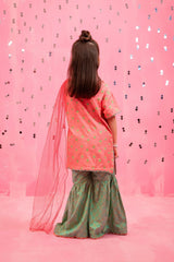 Ochre Clothing Cotton Silk Printed 3 Pc Suit