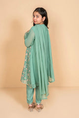 Ochre Clothing Stitched 3 Piece Chiffon Formals Kids Suit-OCH-CE3PS-175206111675717