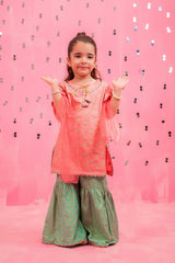 Ochre Clothing Cotton Silk Printed 3 Pc Suit