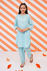 Ochre Clothing Stitched 2 Piece Digital Printed Cotton Lawn Kids Suit-OCH-CLDP2-4