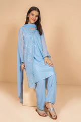 Ochre Clothing Stitched 3 Piece Chiffon Formals Kids Suit-OCH-CE3PS-175206111675741