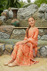 Ochre Clothing Stitched 3 Piece Digital Printed Herringbone Collection'2025-COR-117