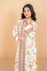 Ochre Clothing Stitched 1 Piece Digital Printed Poly Lawn Kids Kurta-OCH-PLDPK-0