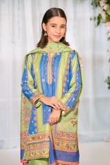 Ochre Clothing Stitched 3 Piece Herringbone Collection'2025-CORF-37