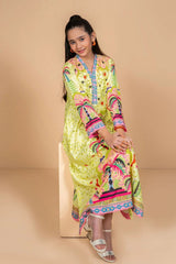 Ochre Clothing Stitched 1 Piece Digital Printed Poly Lawn Kids Kurta-OCH-PLDPK-8
