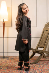 Ochre Clothing Cotton Embroidered 2 Pc Suit