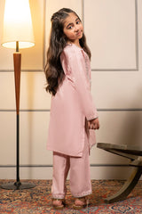 Ochre Clothing Cotton Embroidered 2 Pc Suit