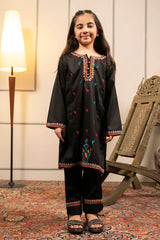 Ochre Clothing Cotton Embroidered 2 Pc Suit