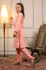 Ochre Clothing Cotton Embroidered 2 Pc Suit