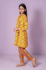 Ochre Clothing Stitched 2 Piece Digital Printed Cotton Lawn Kids Suit-OCH-CLP2P-10