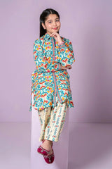 Ochre Clothing Stitched 2 Piece Digital Printed Cotton Lawn Kids Suit-OCH-CLP2P-17