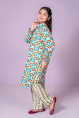 Ochre Clothing Stitched 2 Piece Digital Printed Cotton Lawn Kids Suit-OCH-CLP2P-17