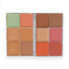 Revolution Everything Base Face Icon Complexion Palette Medium 5gm