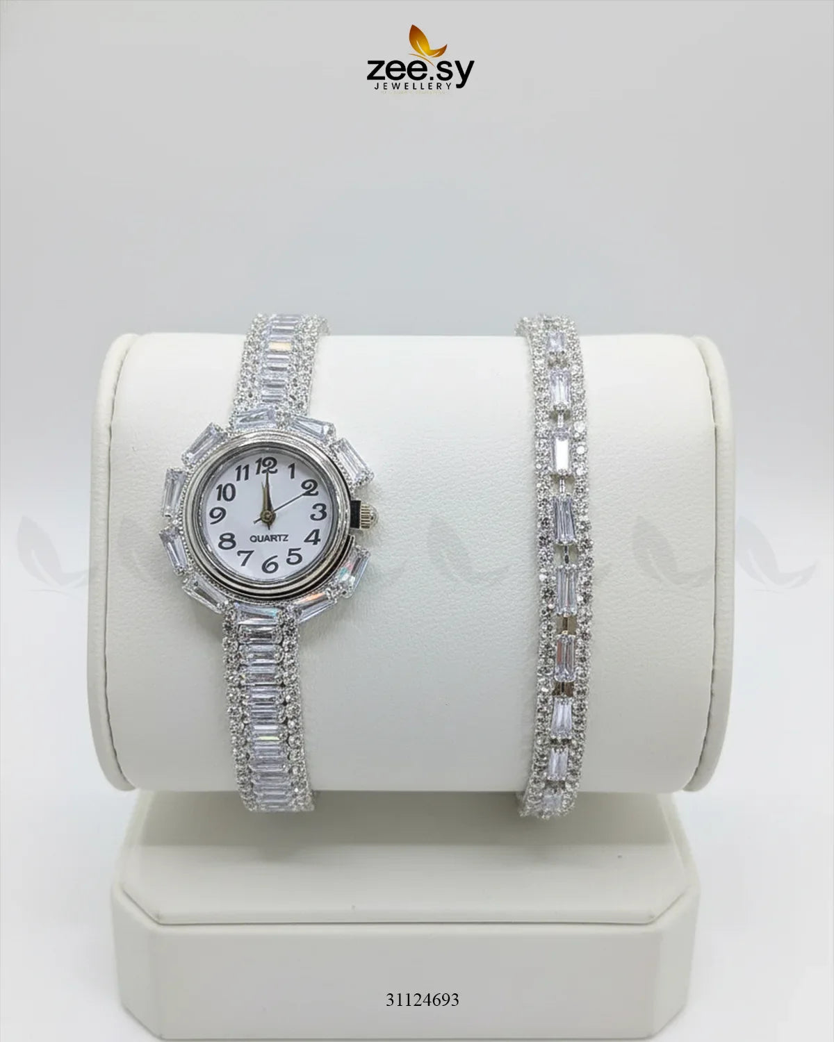 Rich Intricate Cluster Bracelet Watch - Zeesy Jewellery