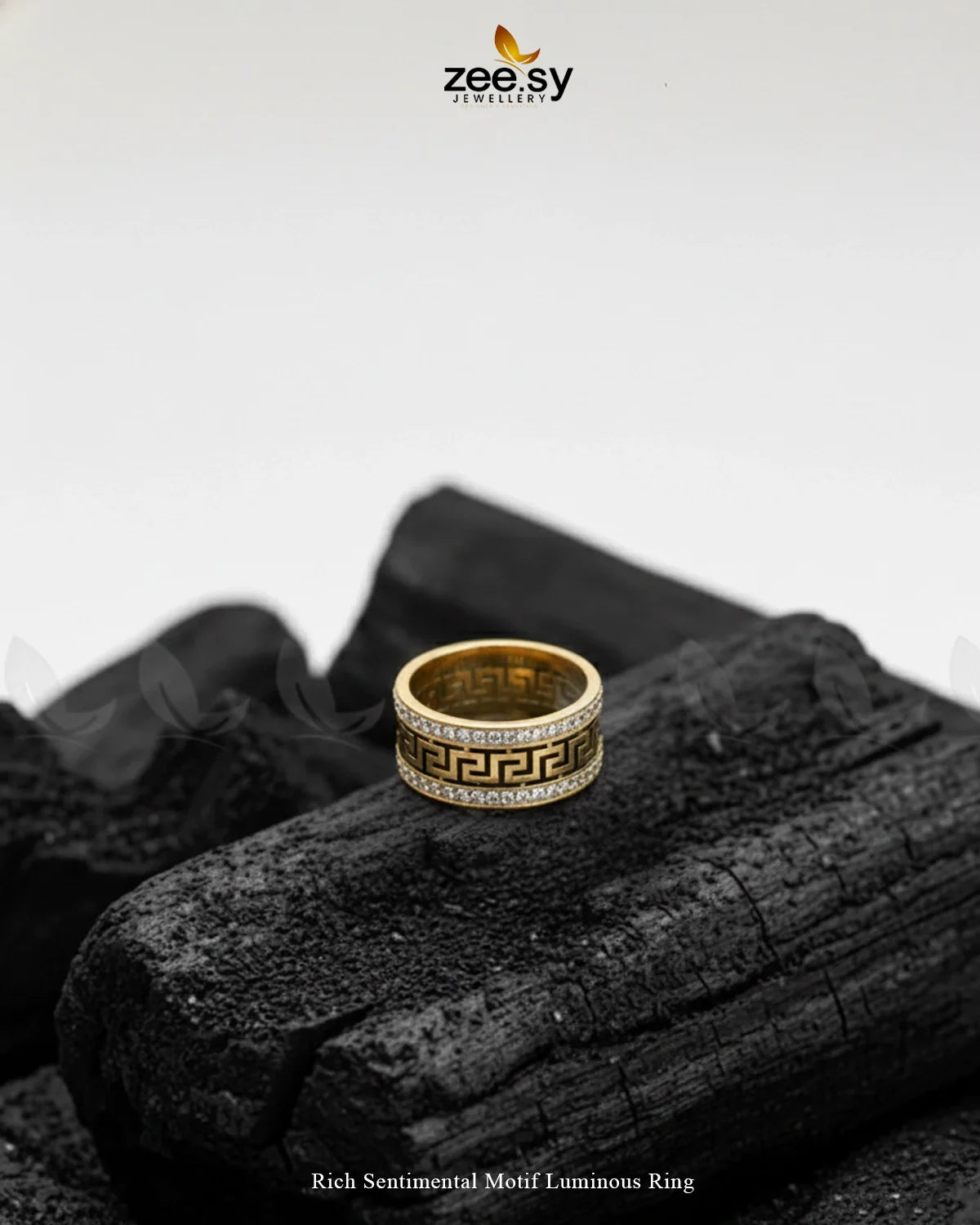 Rich Sentimental Motif Luminous Ring - Zeesy Jewellery