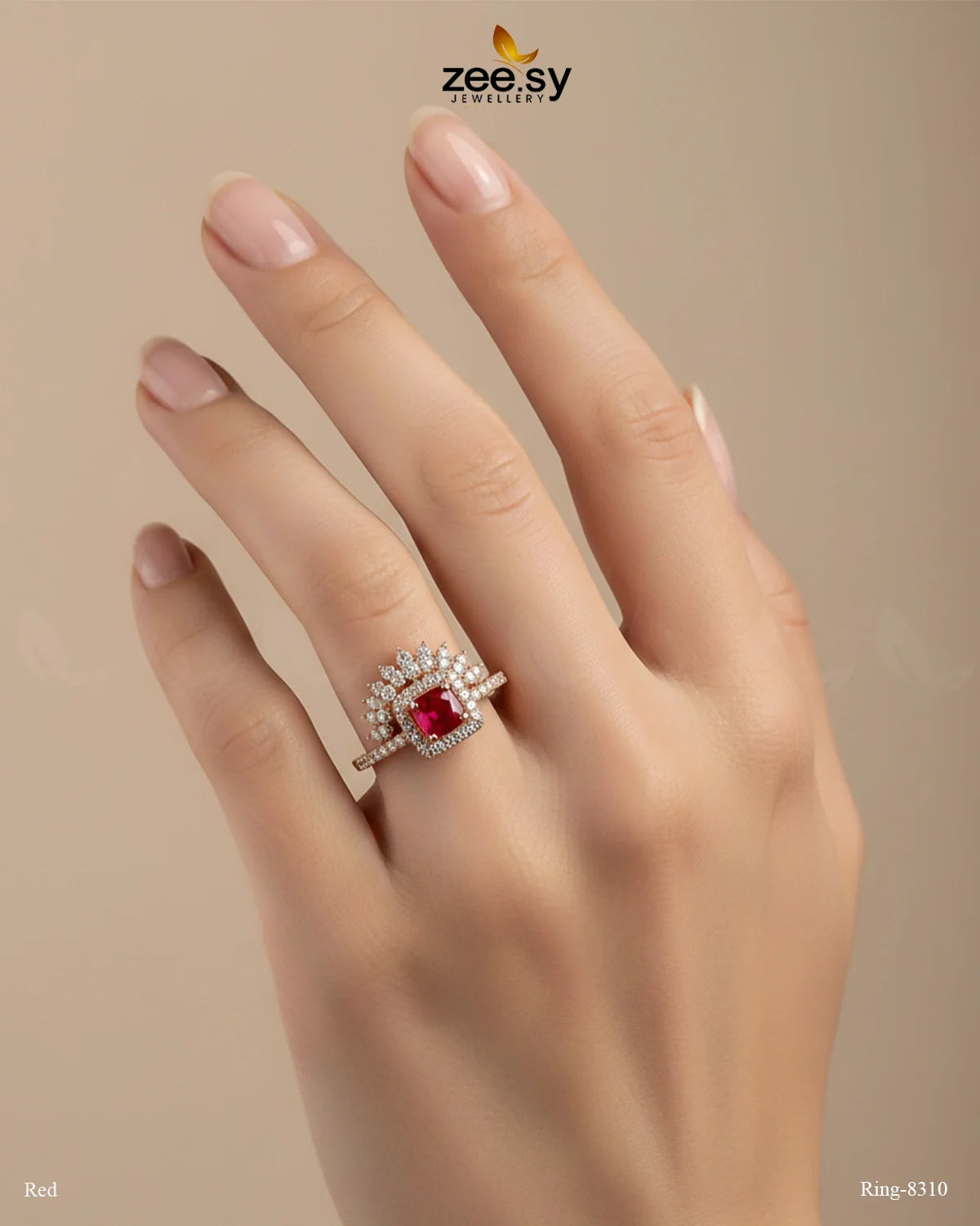 Ring-8310 - Zeesy Jewellery