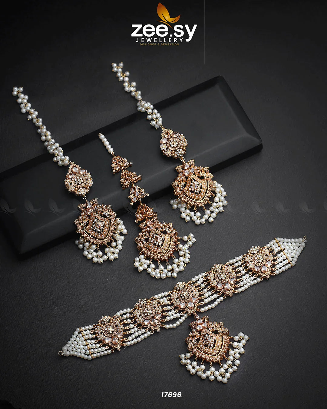 Ritual Necklace Champagne - Zeesy Jewellery