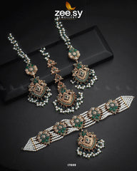 Ritual Necklace Green - Zeesy Jewellery