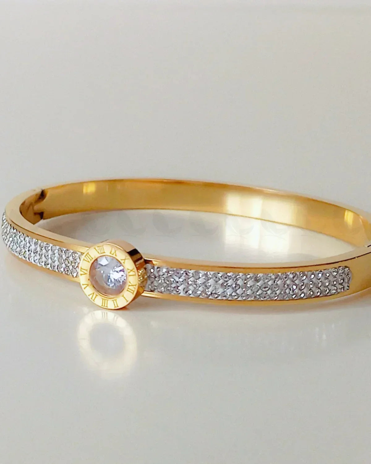 Rivet Roman Sparkle Bracelet - Zeesy Jewellery