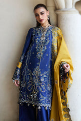 Hussain Rehar Unstitched 3 Piece Luxury Lawn Suit-Riviera