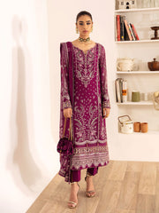 Gulaal Unstitched 3 Piece Emb Chiffon Vol-01 Collection'2023-Roheen GL-EC-23V1-04