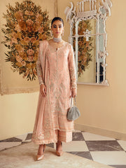 Gulaal Unstitched 3 Piece Emb Chiffon Vol-01 Suit-Rosalie GL-EC-23V1-03